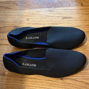 Rothy's Black and Blue Women's Loafers